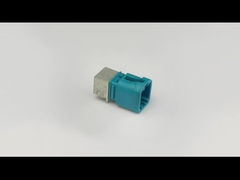 الزاوية اليمنى رباعية ميني فقرا موصل Z كود الماء الأزرق أربعة منافذ