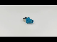 Z Code FAKRA PCB Connector من خلال ثقب الزاوية اليمنى التوصيل 50 أوم