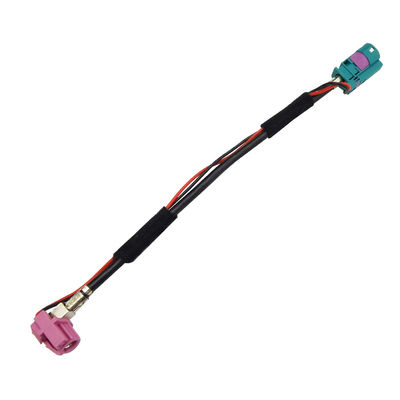 Car Stable FAKRA HSD Cable Assemblies , Code H To Z FAKRA High Speed Data Cable