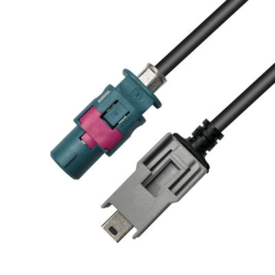 كابل HSD (رمز Z) إلى كابل USB Mini B للاتصال بالإيثيرنت للسيارات